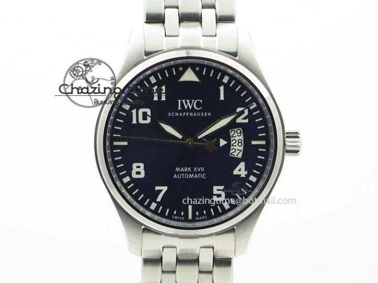 MIROTIME 1224 HighQuality Pilot Chrono 377714 “Le Petit Prince” ZF Best Edition Blue Dial On Brown Leather Strap A 7309